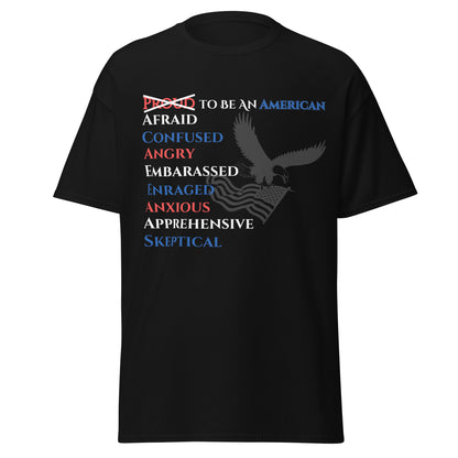 P.T.L.B Proud to be an American Emotional T Shirt